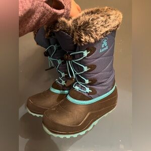 Kamik Children’s Winter Boots Size 4